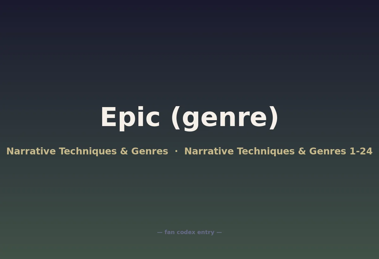 Epic (genre)