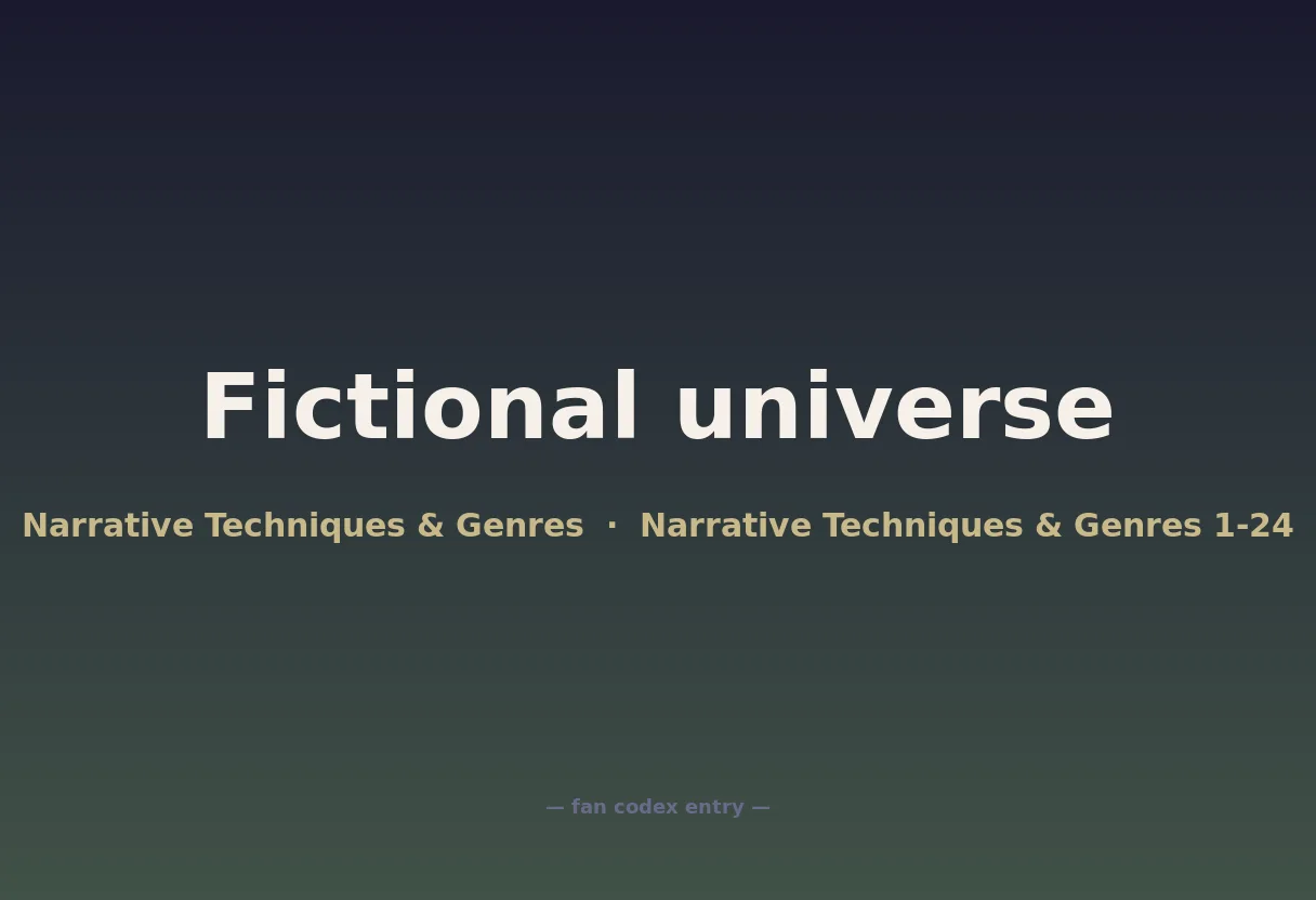 Fictional universe