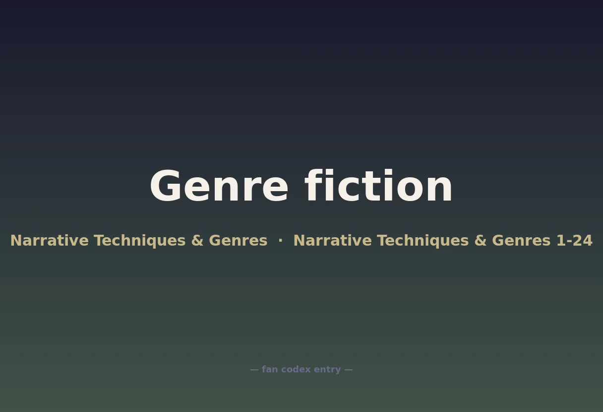 Genre fiction