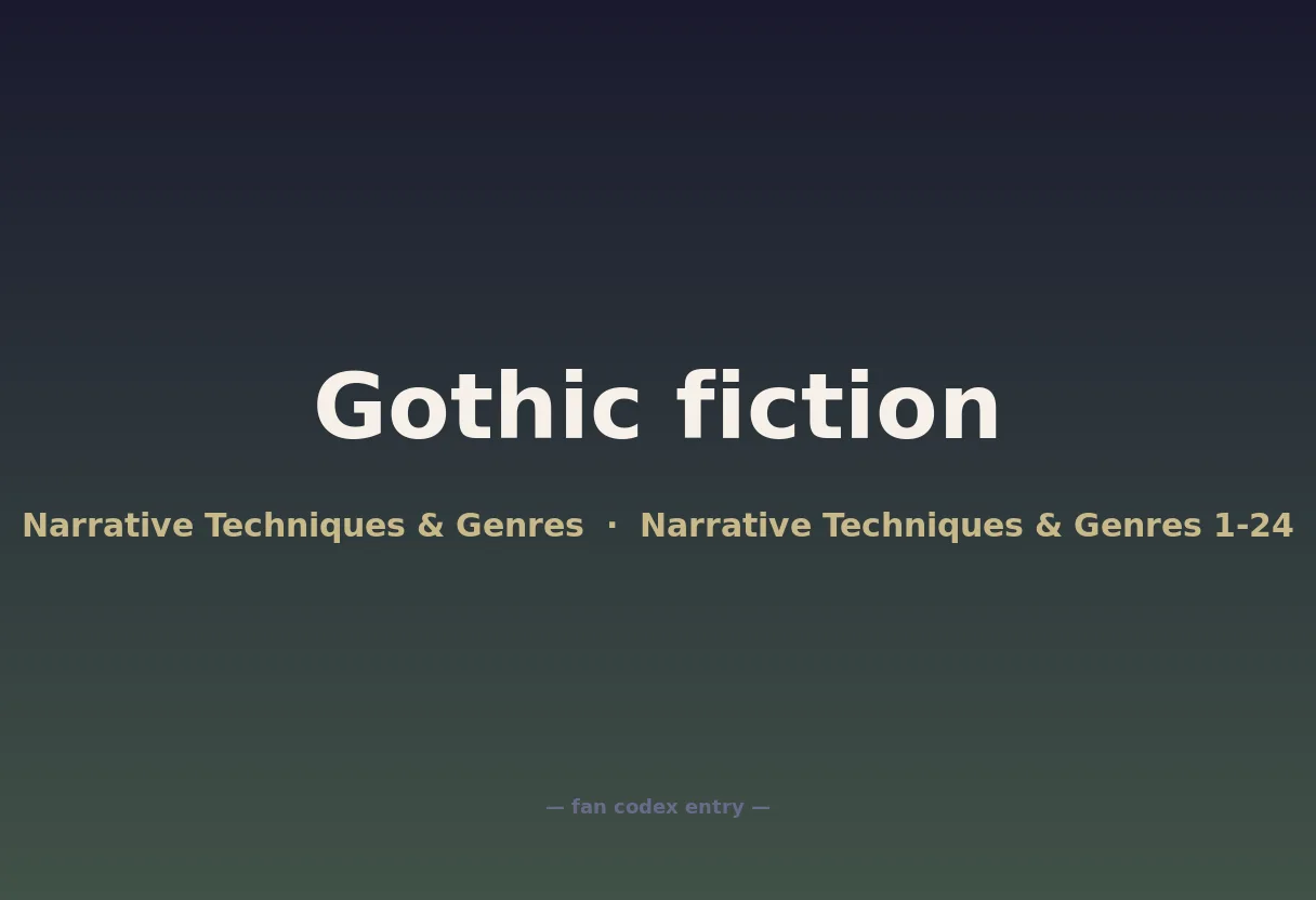 Gothic fiction
