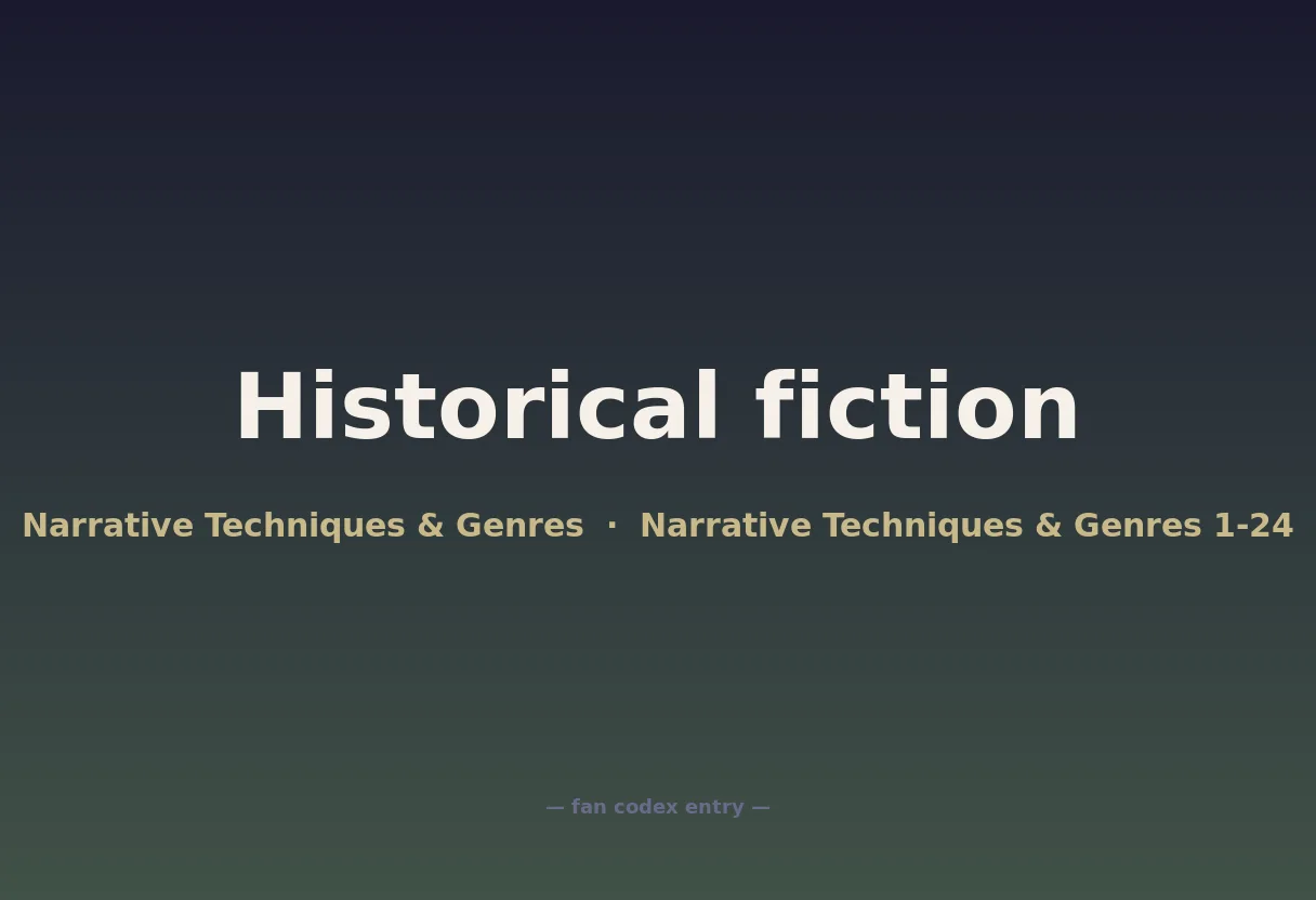 Historical fiction