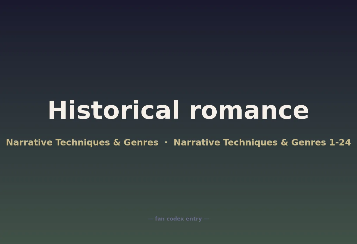 Historical romance
